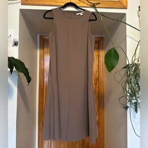 Forever 21 Contemporary Sleeveless Taupe Midi Dress Size M